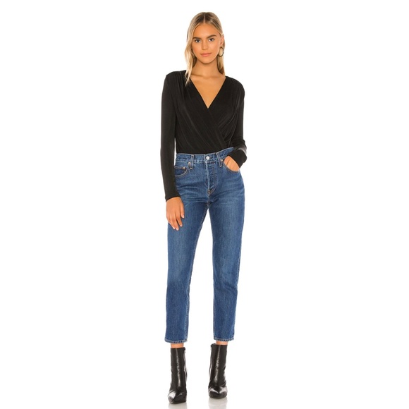 Free People Turnt Bodysuit in Black - Picture 5 of 12